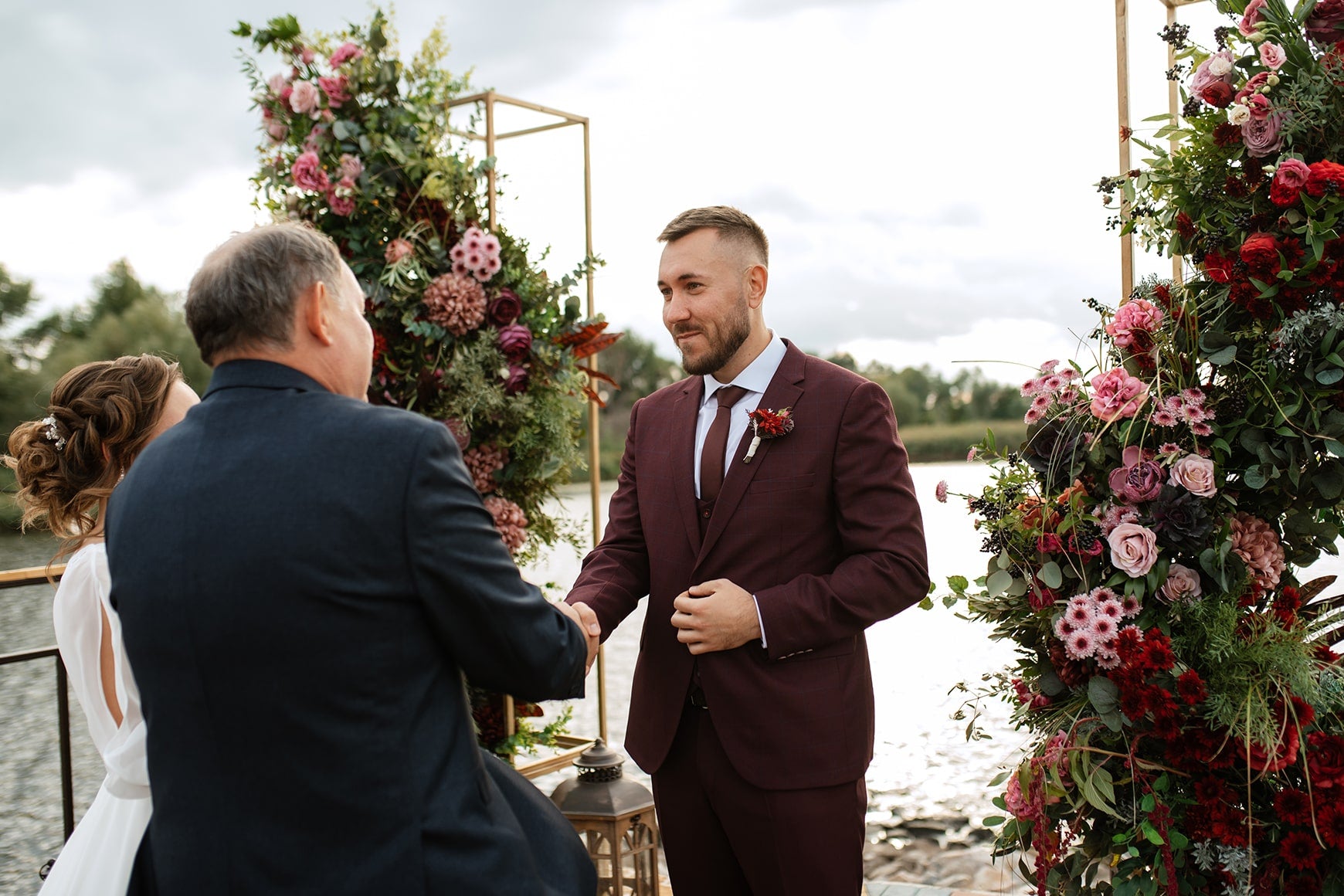 Can I Wear a Burgundy Suit to a Wedding