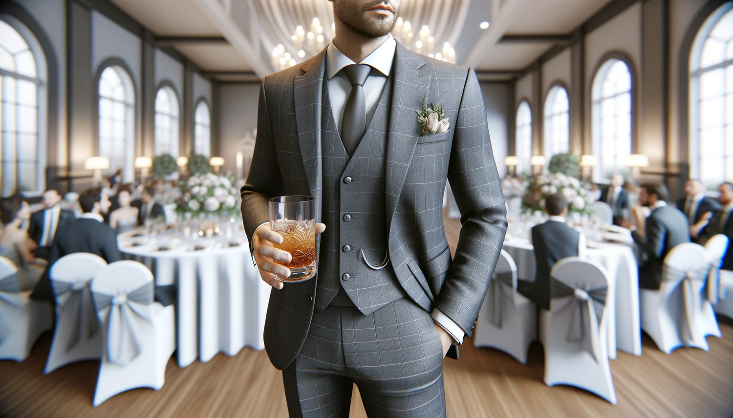 What Color Suit to Wear to a Wedding